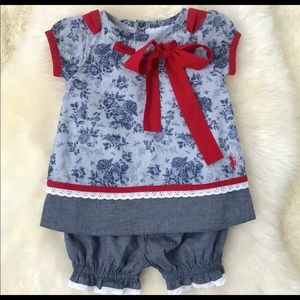 Sz 24 mos Floral Margret EUC Well Dressed Wolf